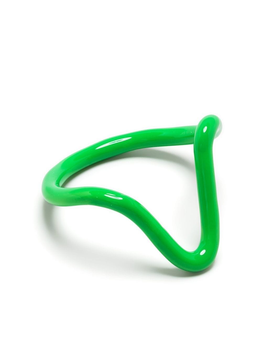 Eshvi Meta sculpted ring - Green von Eshvi