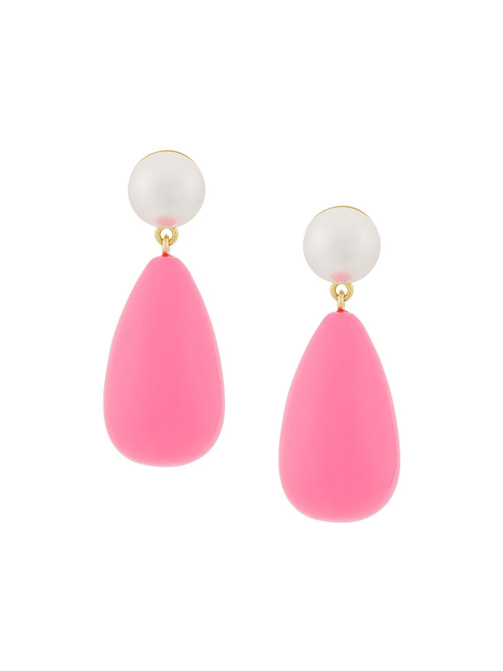 Eshvi teardrop earrings - Pink von Eshvi