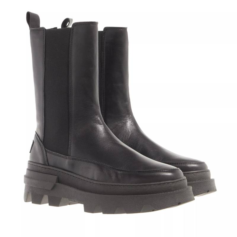 Espadrij l’originale Stiefel & Boots - Chelsea Mid Boot - Gr. 37 (EU) - in Schwarz - für Damen von Espadrij l’originale