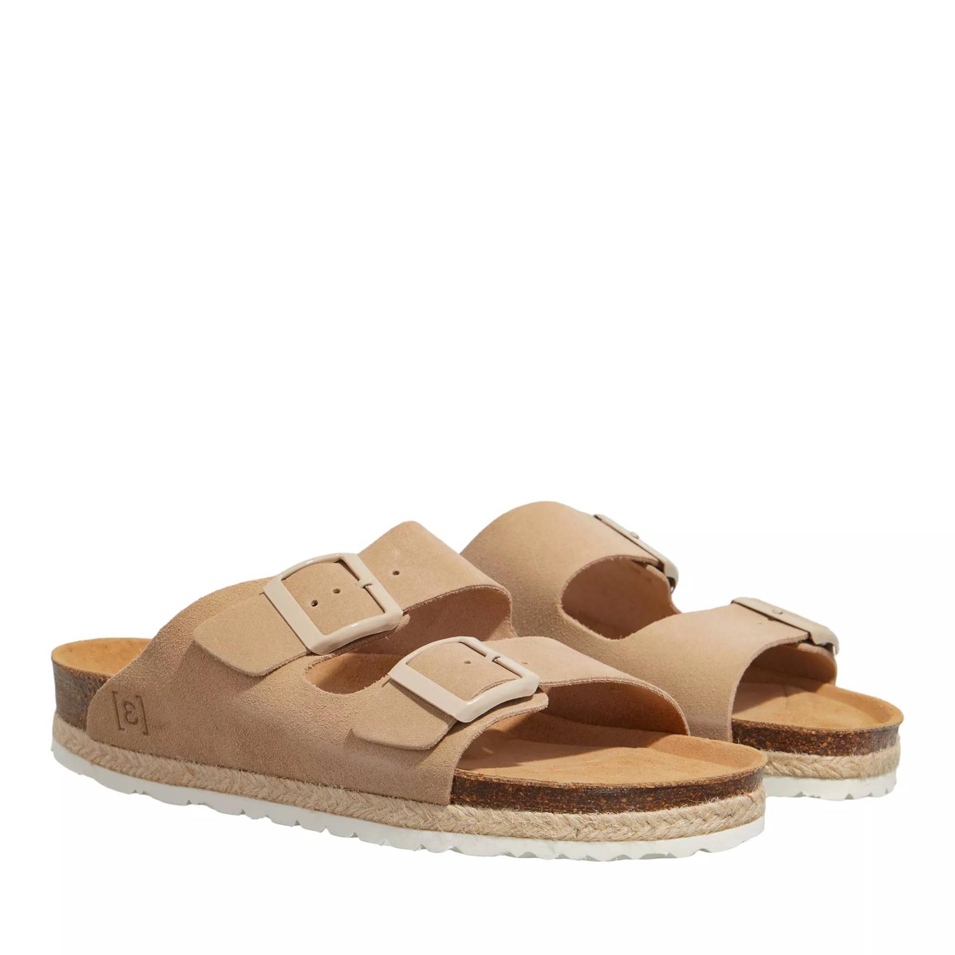 Espadrij l’originale Sandalen - Ami Velour - Gr. 36 (EU) - in Beige - für Damen von Espadrij l’originale