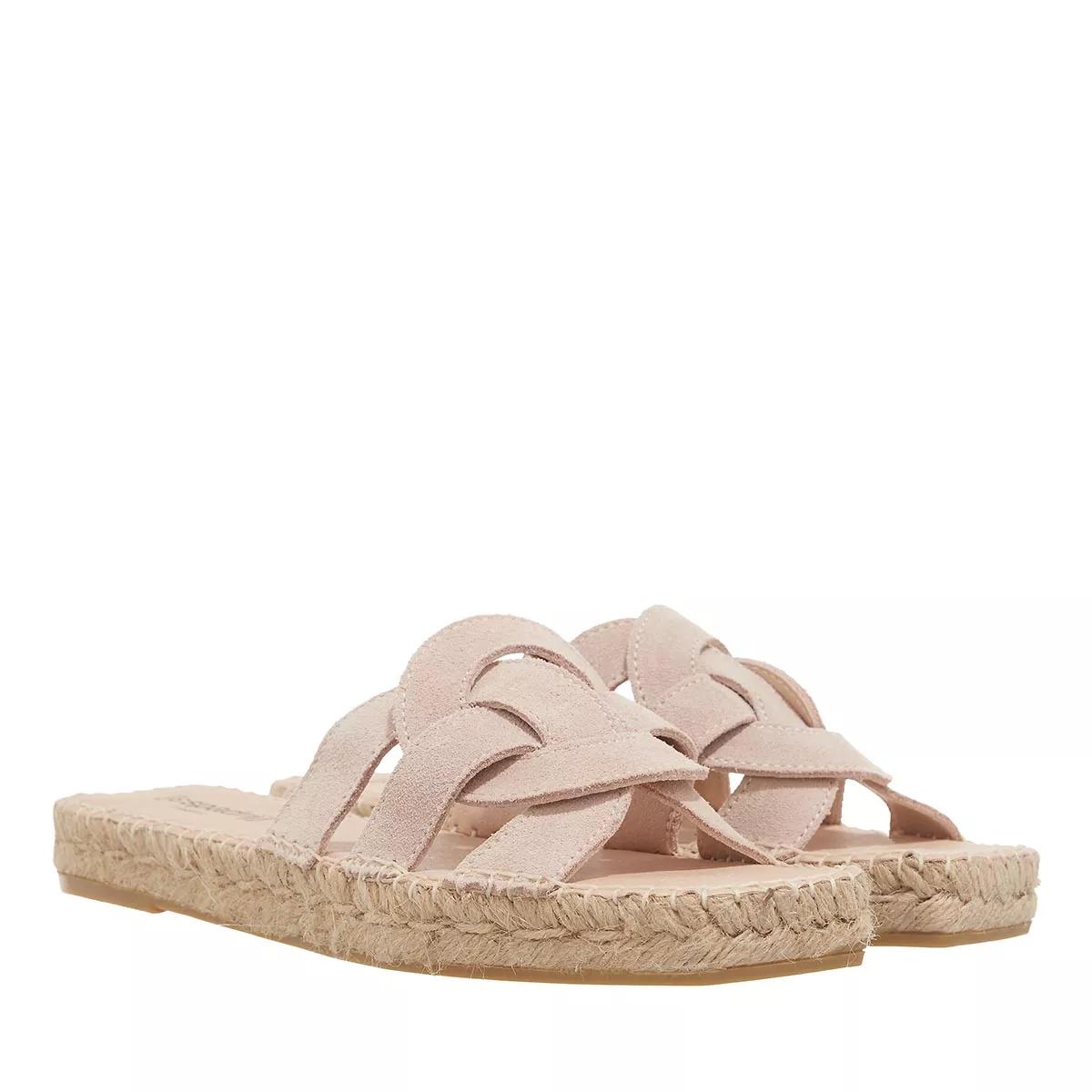 Espadrij l’originale Sandalen - Tours Velour - Gr. 37 (EU) - in Beige - für Damen von Espadrij l’originale