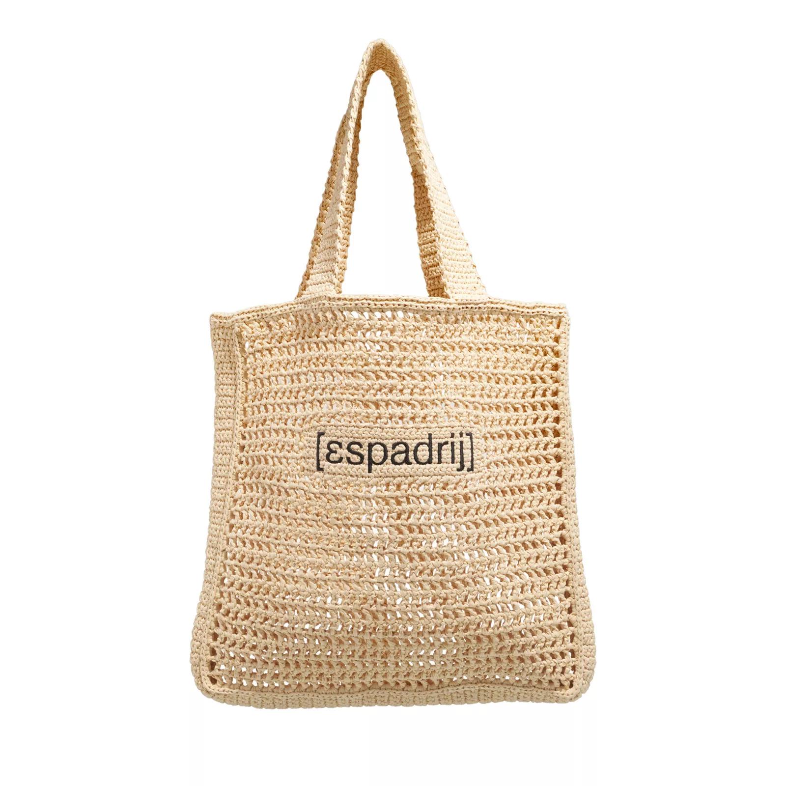 Espadrij l’originale Handtasche - Raffia Tote - Gr. unisize - in Beige - für Damen von Espadrij l’originale