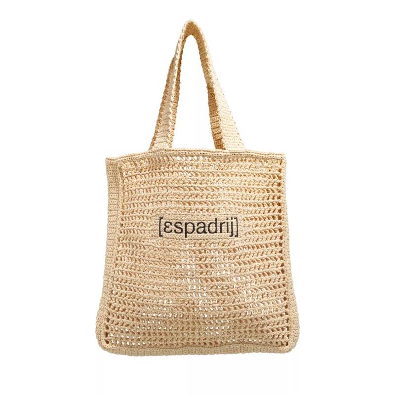 Espadrij l’originale Handtasche - Raffia Tote - Gr. unisize - in Beige - für Damen von Espadrij l’originale