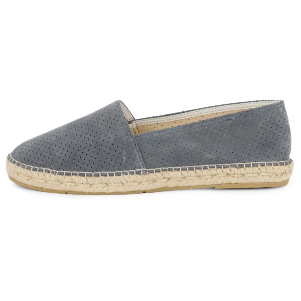 Espadrij - Classic Velour Perfore - Freizeitschuhe Gr 42 schwarz von Espadrij