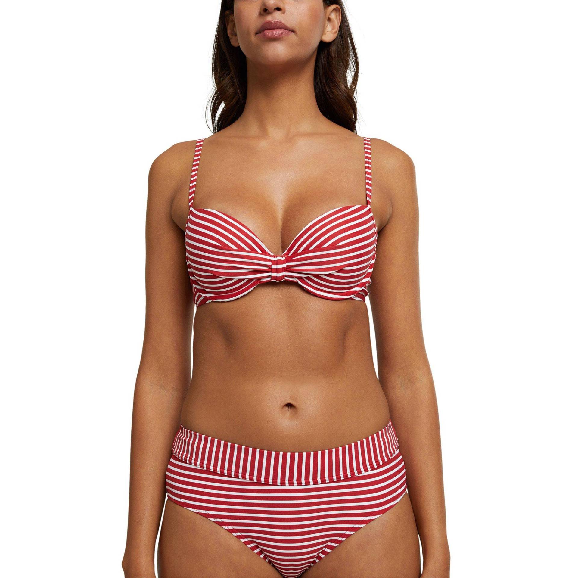 Bikini-top,wattiert Damen Rot C/38 von ESPRIT