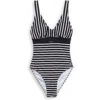 ESPRIT Damen Badeanzug Hamptons Beach schwarz | 36 von Esprit