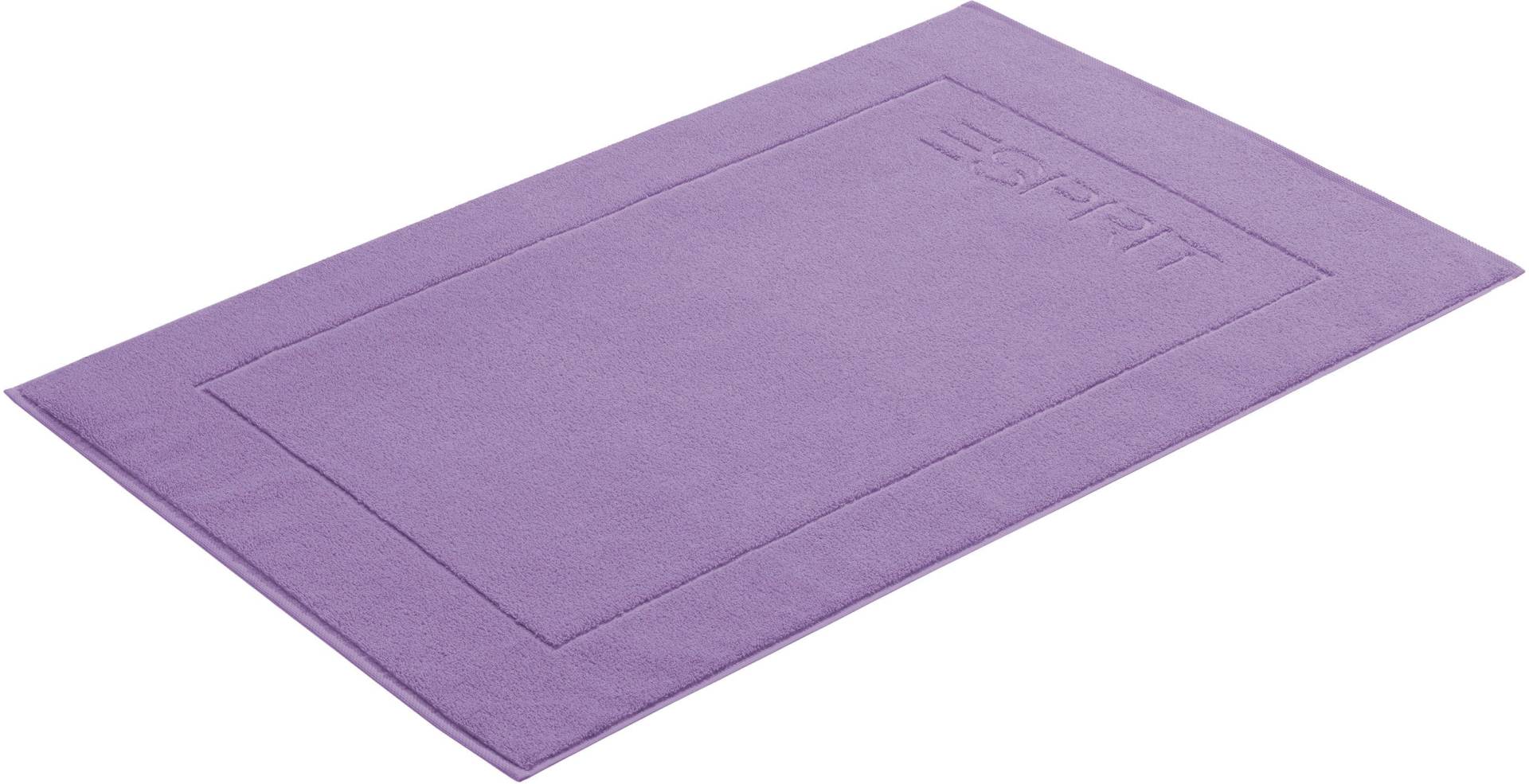 Esprit Badematte »Solid«, fussbodenheizungsgeeignet-schnell trocknend, Badteppich, Uni Farben, mit Esprit Logo Stickerei Hotelmatte von Esprit