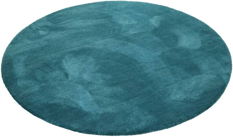 Esprit Hochflor-Teppich »Relaxx ESP-4150«, rund, 25 mm Höhe, Wohnzimmer, sehr grosse Farbauswahl, weicher dichter Hochflor von Esprit