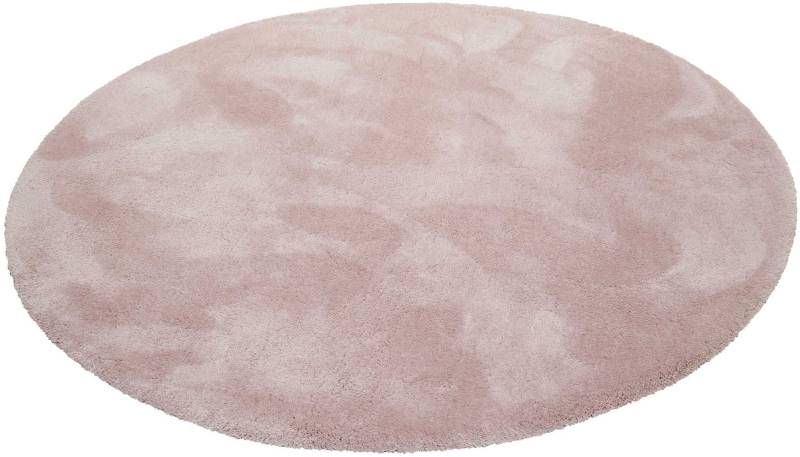 Esprit Hochflor-Teppich »Relaxx ESP-4150«, rund, 25 mm Höhe, Wohnzimmer, sehr grosse Farbauswahl, weicher dichter Hochflor von Esprit