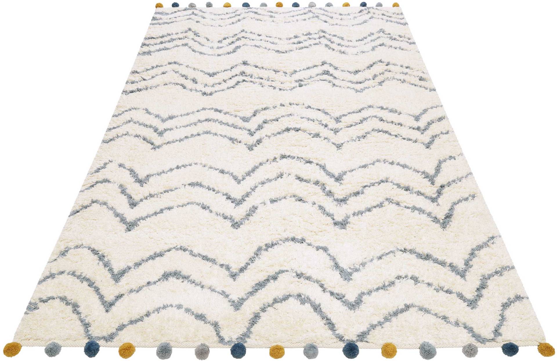 Esprit Kinderteppich »Circus ESP-2209«, rechteckig, 25 mm Höhe, Rundteppich aus Baumwolle mit besonderen bunten Fransen Esprit Kinderteppich »Circus ESP-2209«, rechteckig, 25 mm Höhe, Rundteppich aus Baumwolle mit besonderen bunten Fransen von Esprit