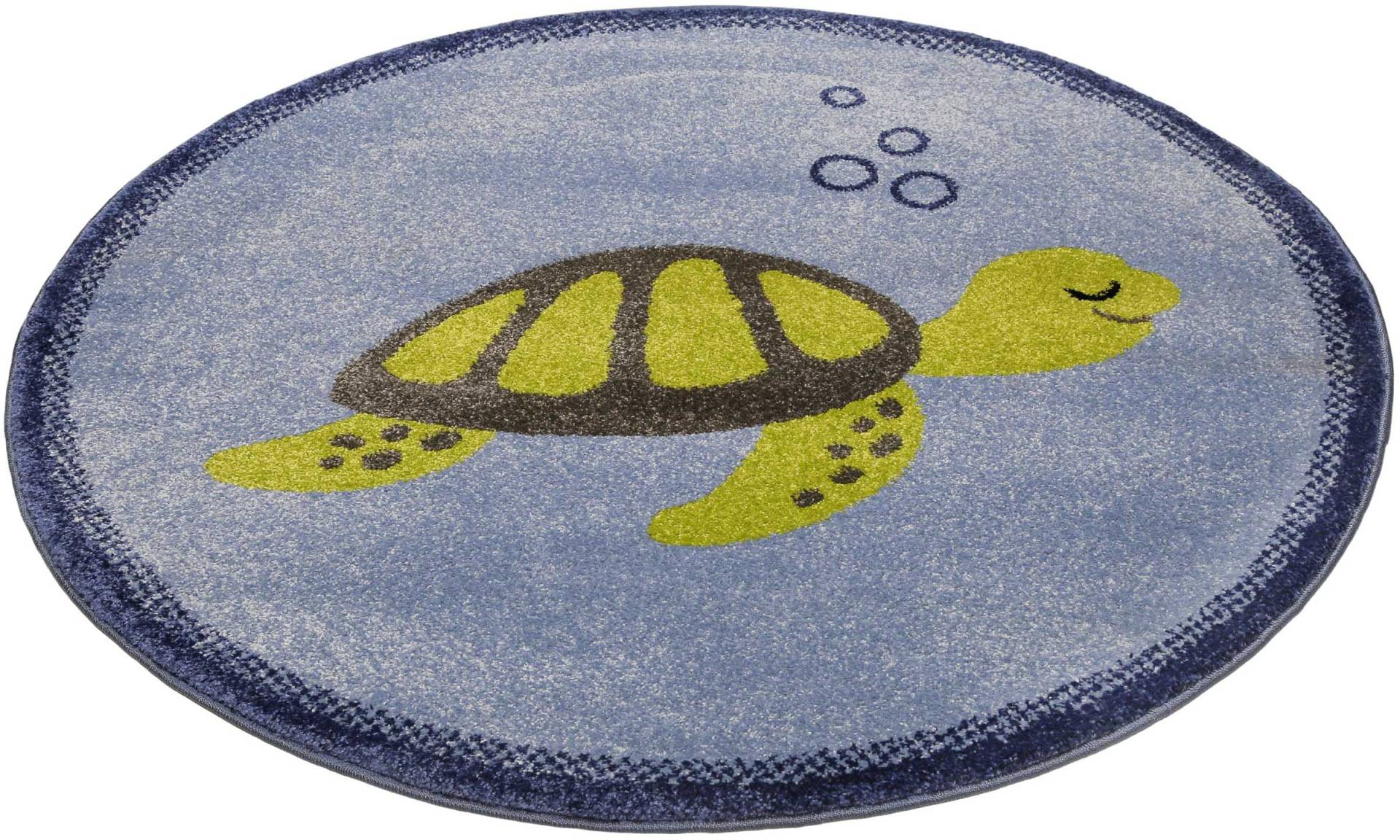 Esprit Kinderteppich »Turtle ESP-40170«, rund, 13 mm Höhe, Kurzflorteppich mit Schildkröten Motiv Esprit Kinderteppich »Turtle ESP-40170«, rund, 13 mm Höhe, Kurzflorteppich mit Schildkröten Motiv von Esprit