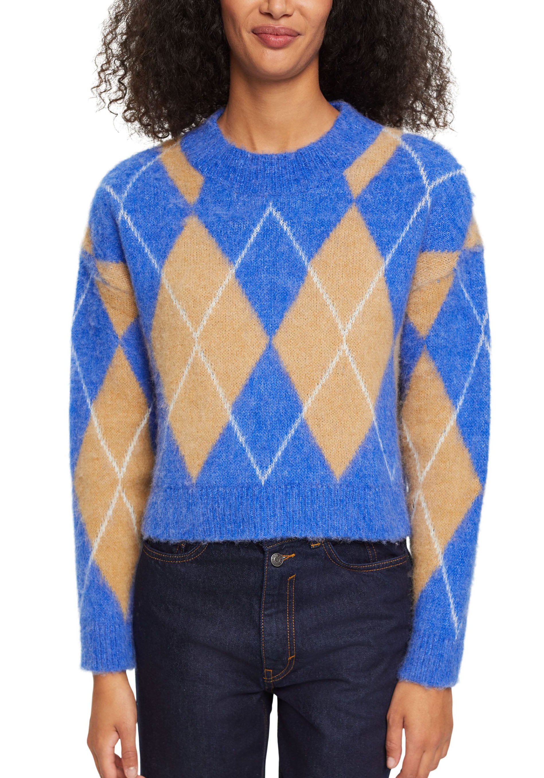 Esprit Strickpullover, mit flauschigem Griff von Esprit