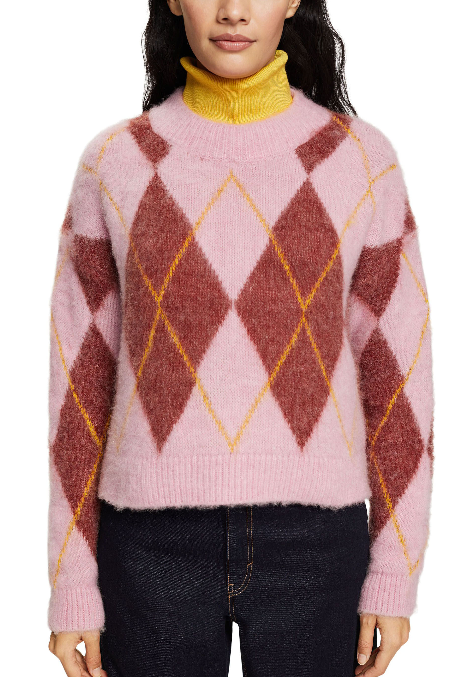 Esprit Strickpullover, mit flauschigem Griff von Esprit