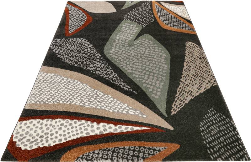 Esprit Teppich »Hazel, ESP-40101«, rechteckig, 13 mm Höhe, schön weicher Kurzflor in modernem Design, bunt, Wohnzimmer von Esprit