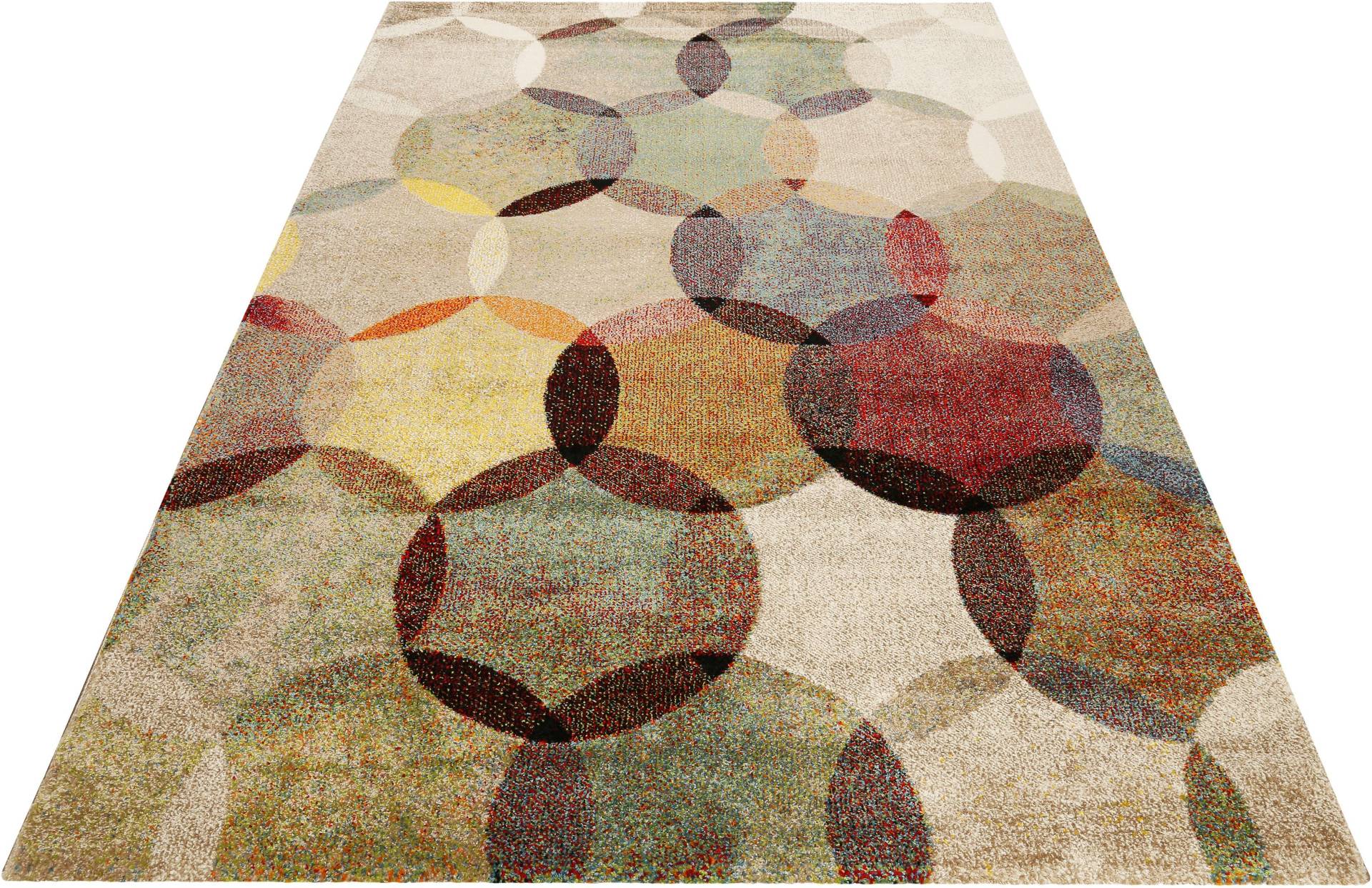 Esprit Teppich »Modernina«, rechteckig, 13 mm Höhe, weicher Kurzflor in modernem Design, Wohnzimmer, Schlafzimmer, bunt Esprit Teppich »Modernina«, rechteckig, 13 mm Höhe, weicher Kurzflor in modernem Design, Wohnzimmer, Schlafzimmer, bunt von Esprit