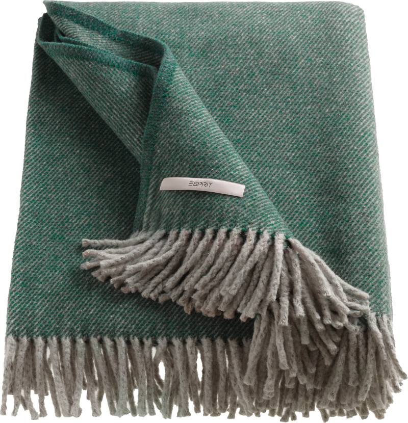 Esprit Wohndecke »Jade«, aus recycelter Baumwolle, Kuscheldecke von Esprit
