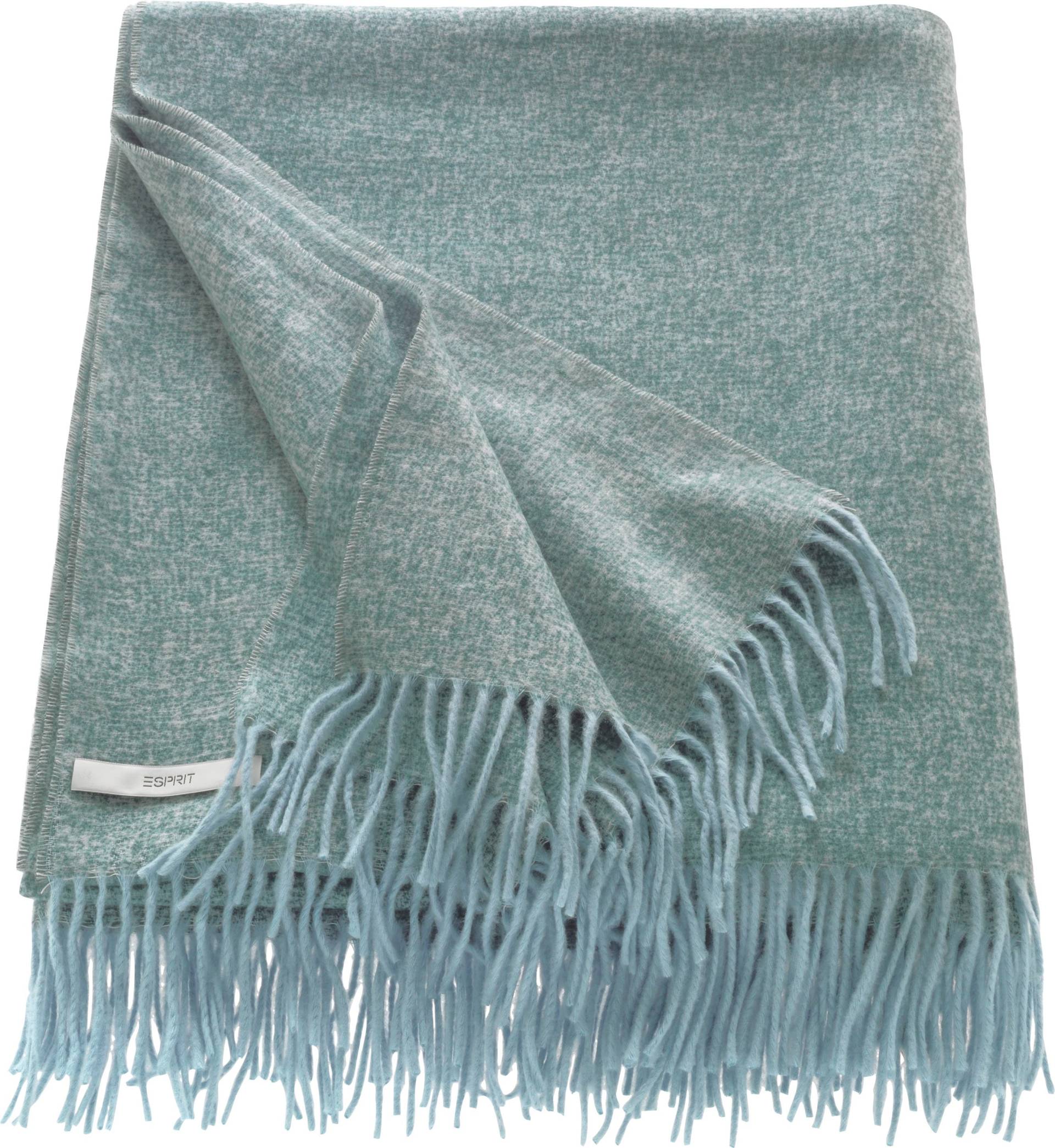 Esprit Wohndecke »Melange«, in Melangeoptik und mit Fransen, Kuscheldecke Esprit Wohndecke »Melange«, in Melangeoptik und mit Fransen, Kuscheldecke von Esprit