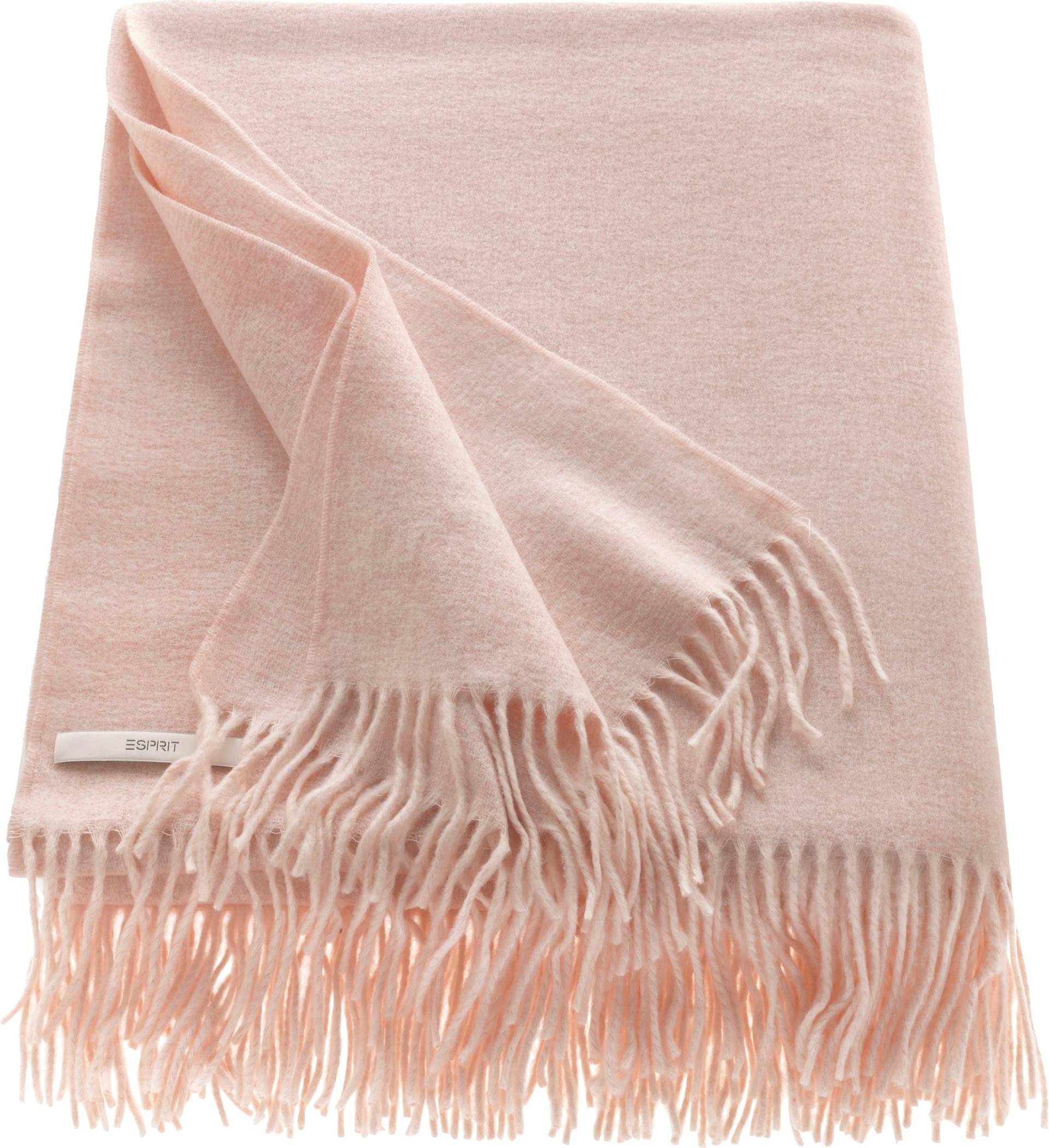 Esprit Wohndecke »Melange«, in Melangeoptik und mit Fransen, Kuscheldecke Esprit Wohndecke »Melange«, in Melangeoptik und mit Fransen, Kuscheldecke von Esprit