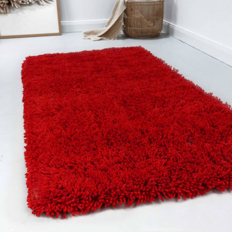 Esprit Wollteppich »Seattle Shag, ESP-26391«, rechteckig, 5 mm Höhe, modern, flauschig aus Schurwolle, pflegeleicht, Wohn-, Schlafzimmer von Esprit