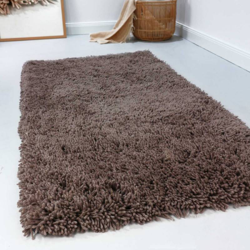 Esprit Wollteppich »Seattle Shag, ESP-26391«, rechteckig, 5 mm Höhe, modern, flauschig aus Schurwolle, pflegeleicht, Wohn-, Schlafzimmer von Esprit