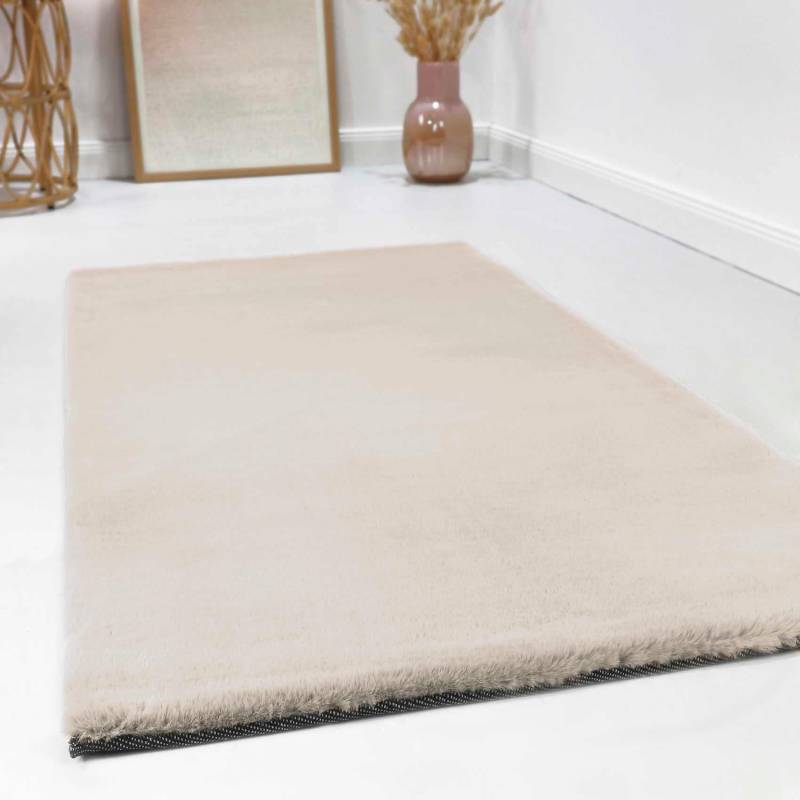 Esprit Hochflor-Teppich »Alice ESP-4377, Kunstfell«, rechteckig, 25 mm Höhe, Kaninchenfell-Haptik, besonders weich und dicht, für alle Räume von Esprit