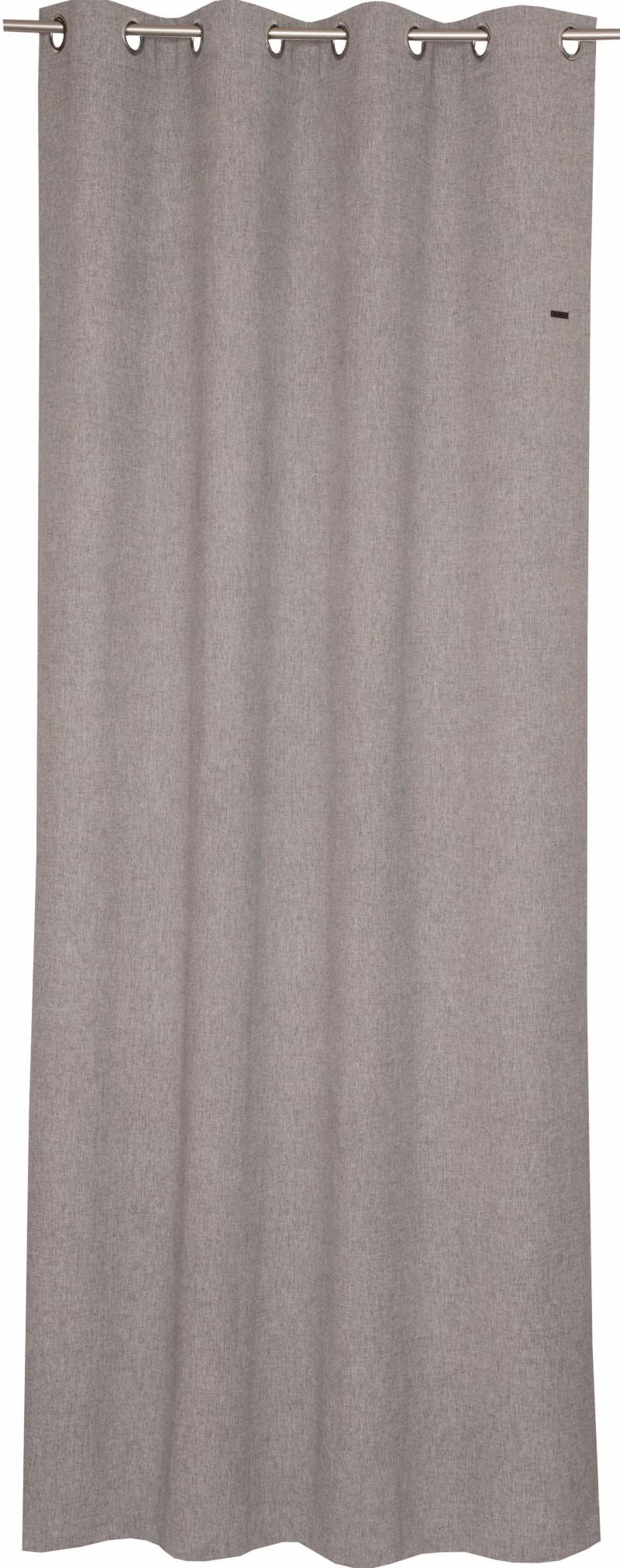 Esprit Vorhang »Harp«, (1 St.), HxB: 250x140, Blickdicht, mit Lederlabel, (BxH) 140 x 250 cm von Esprit