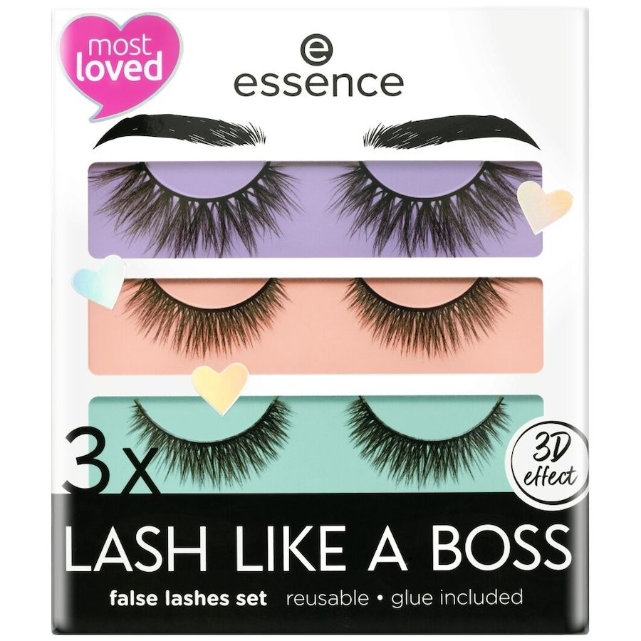 Essence  Essence 3x LASH LIKE A BOSS false lashes set kuenstliche_wimpern 1.0 pieces von Essence