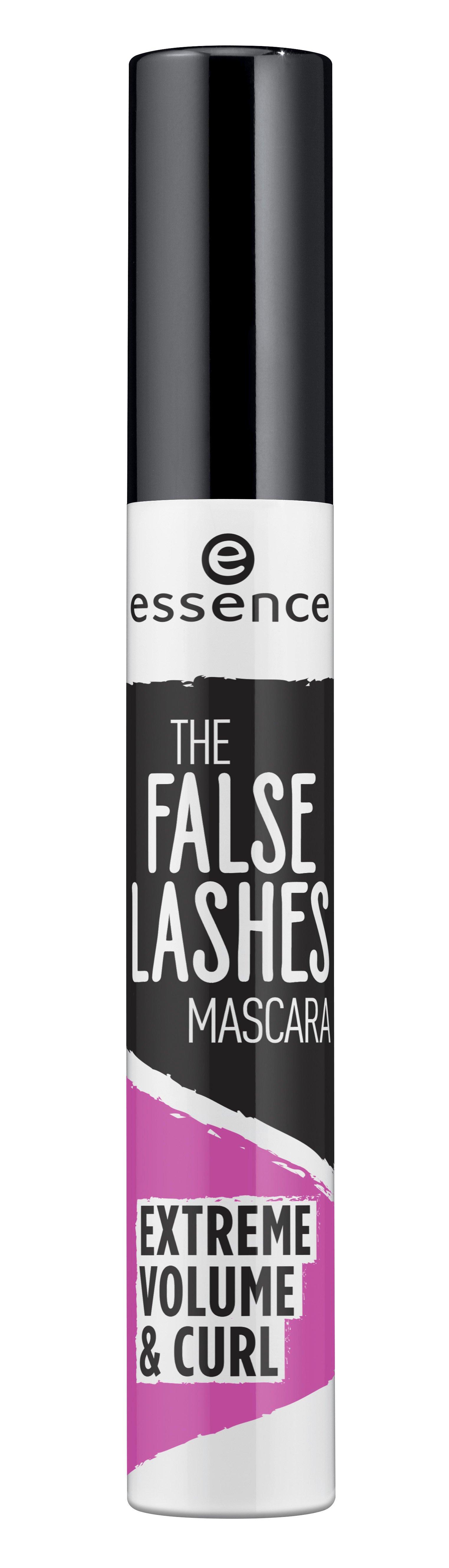 The False Lashes Mascara, Extreme Volume&curl Damen Schwarz 10ml von essence