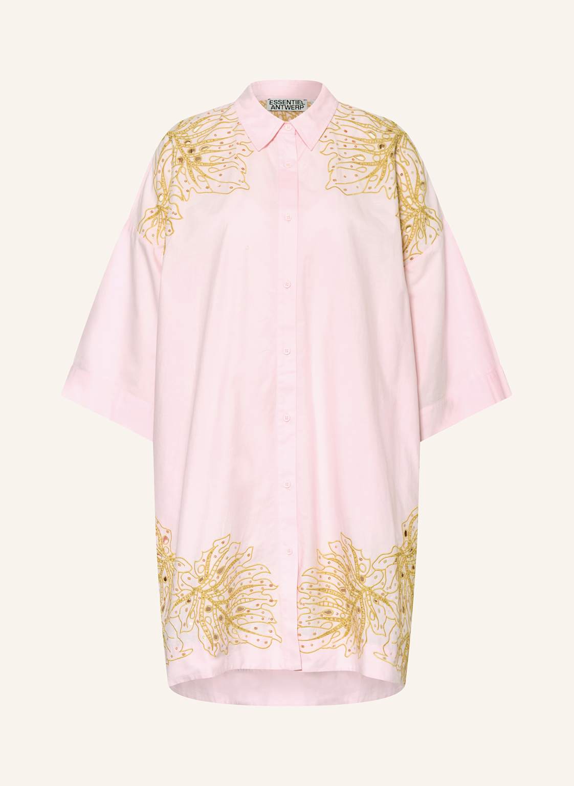 Essentiel Antwerp Hemdblusenkleid Hontana Mit Pailletten pink Essentiel Antwerp Hemdblusenkleid Hontana Mit Pailletten pink von Essentiel Antwerp