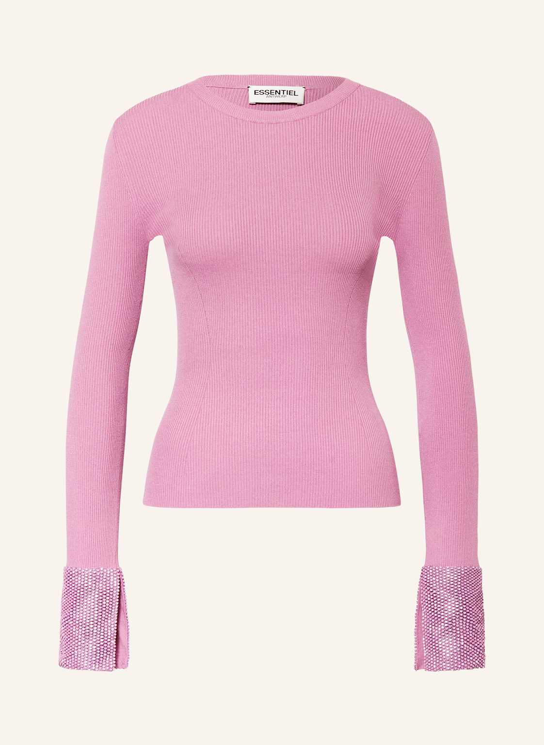 Essentiel Antwerp Pullover Heborn Mit Schmucksteinen rosa Essentiel Antwerp Pullover Heborn Mit Schmucksteinen rosa von Essentiel Antwerp