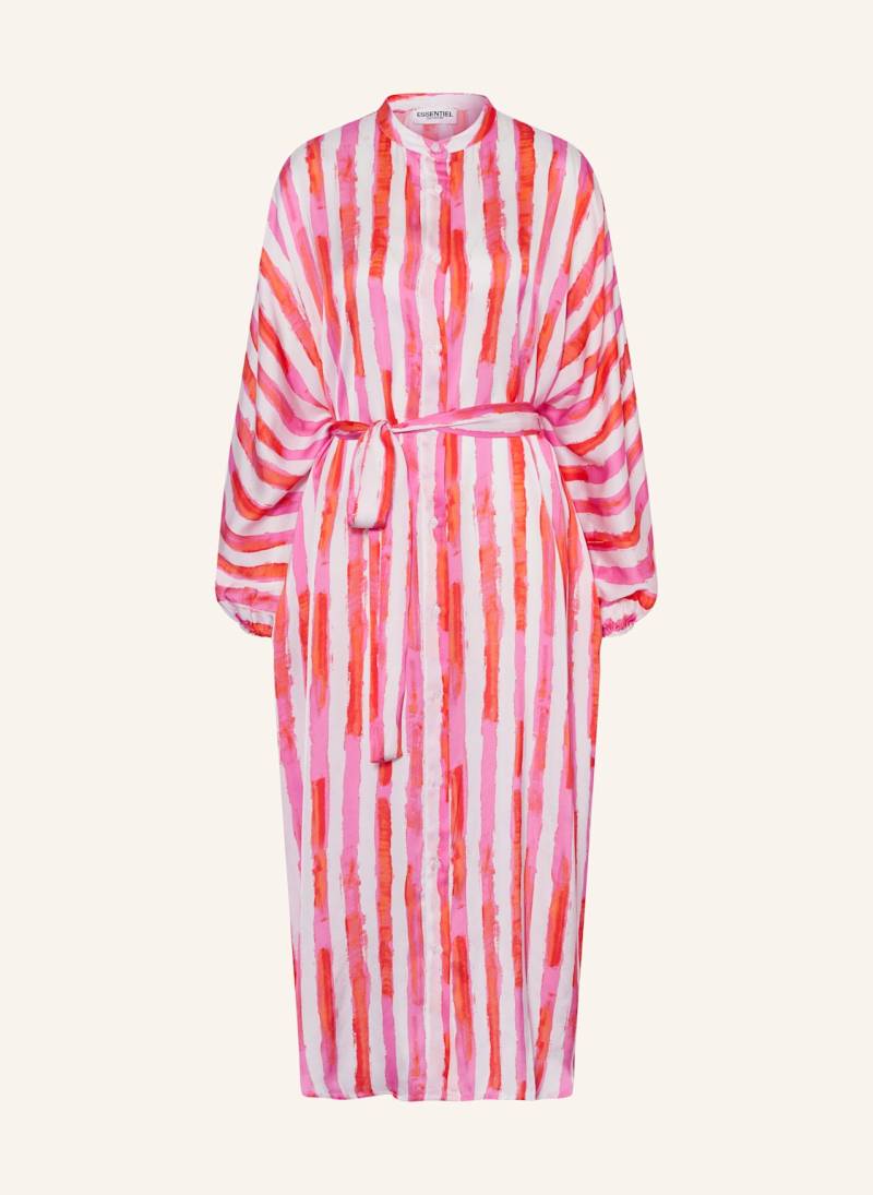 Essentiel Antwerp Satinkleid Horida pink von Essentiel Antwerp