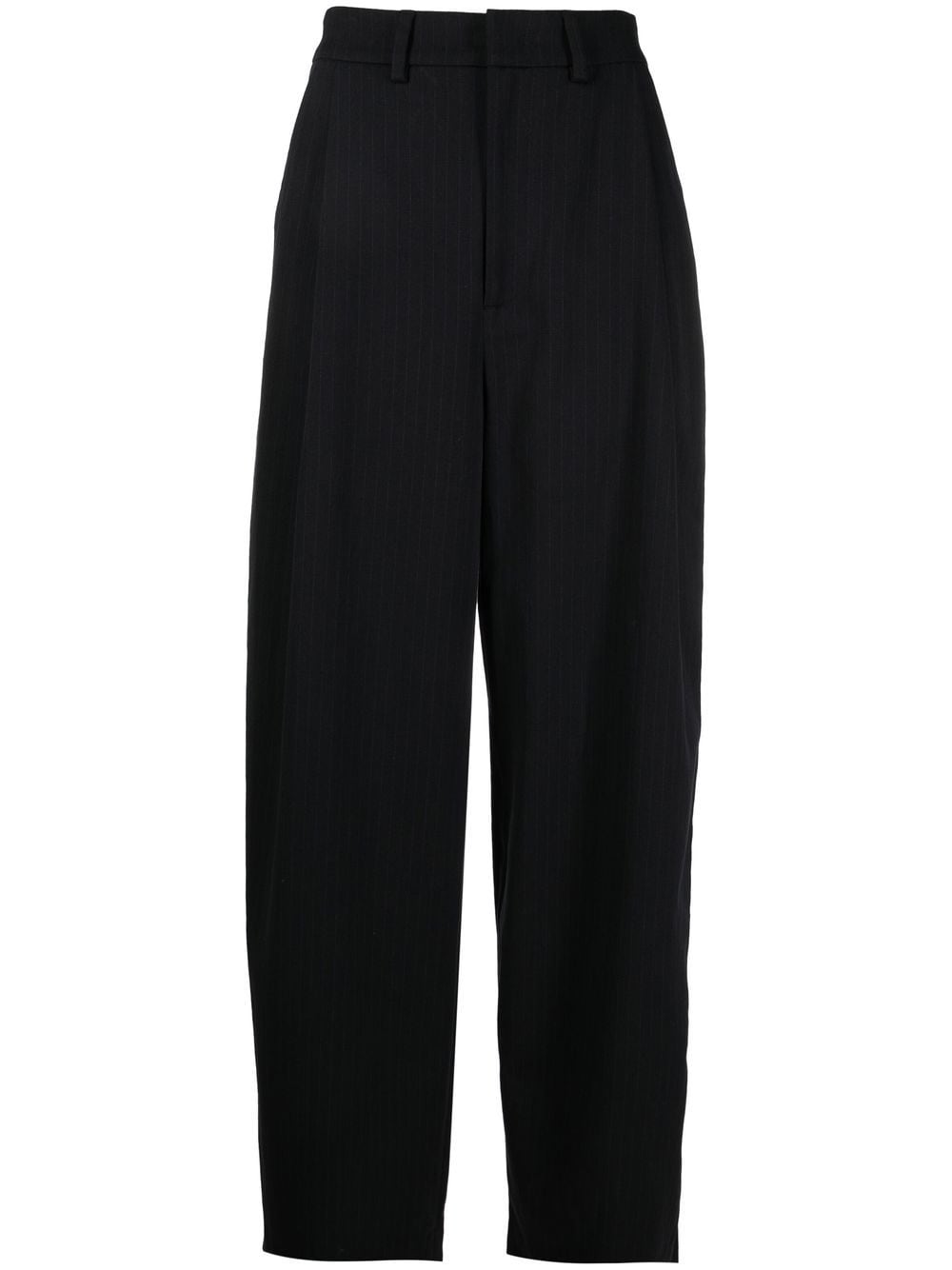 Essentiel Antwerp flared wide-leg trousers - Black von Essentiel Antwerp