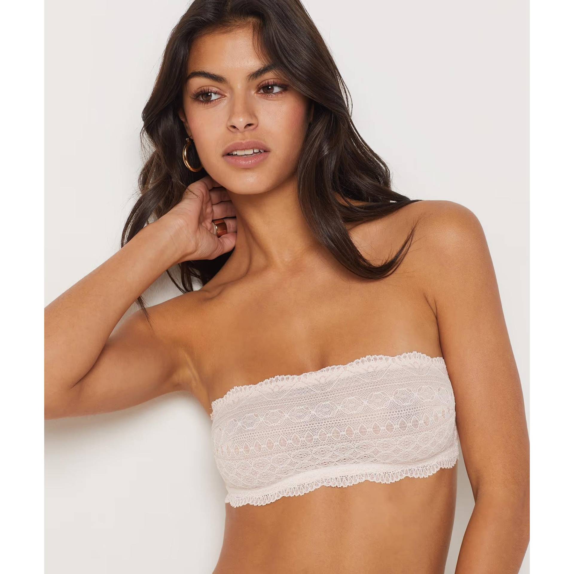 Bandeau-bh Damen Hellrosa L von Etam