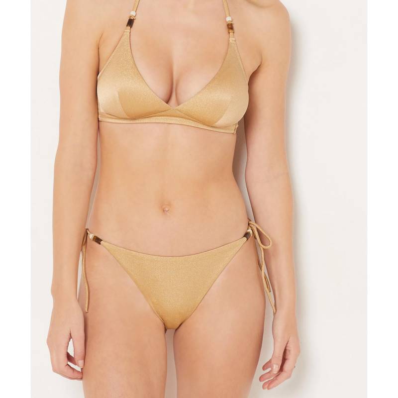 Bikini Unterteil, Panty Damen Gold 36 von Etam