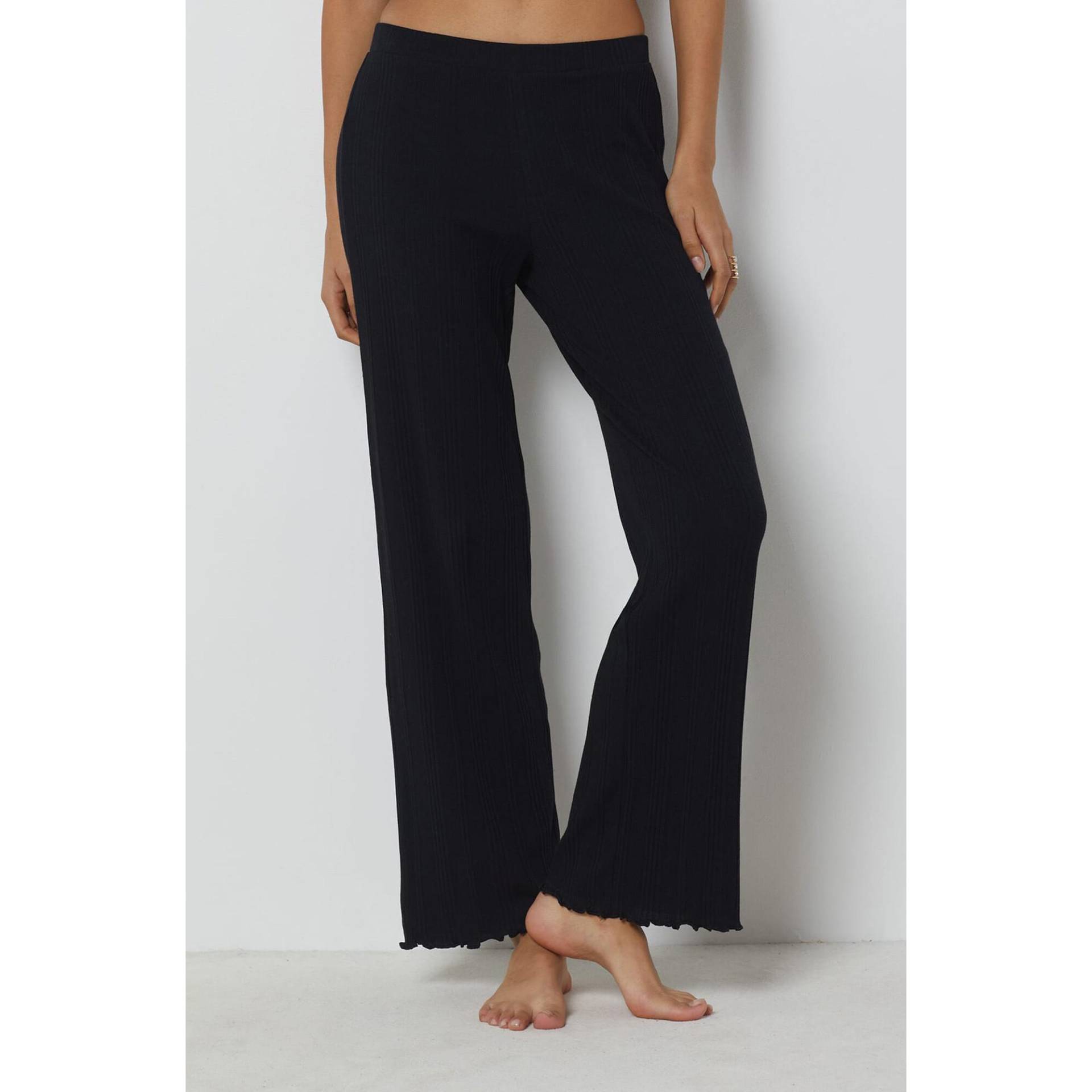 Hose Damen Black L von Etam