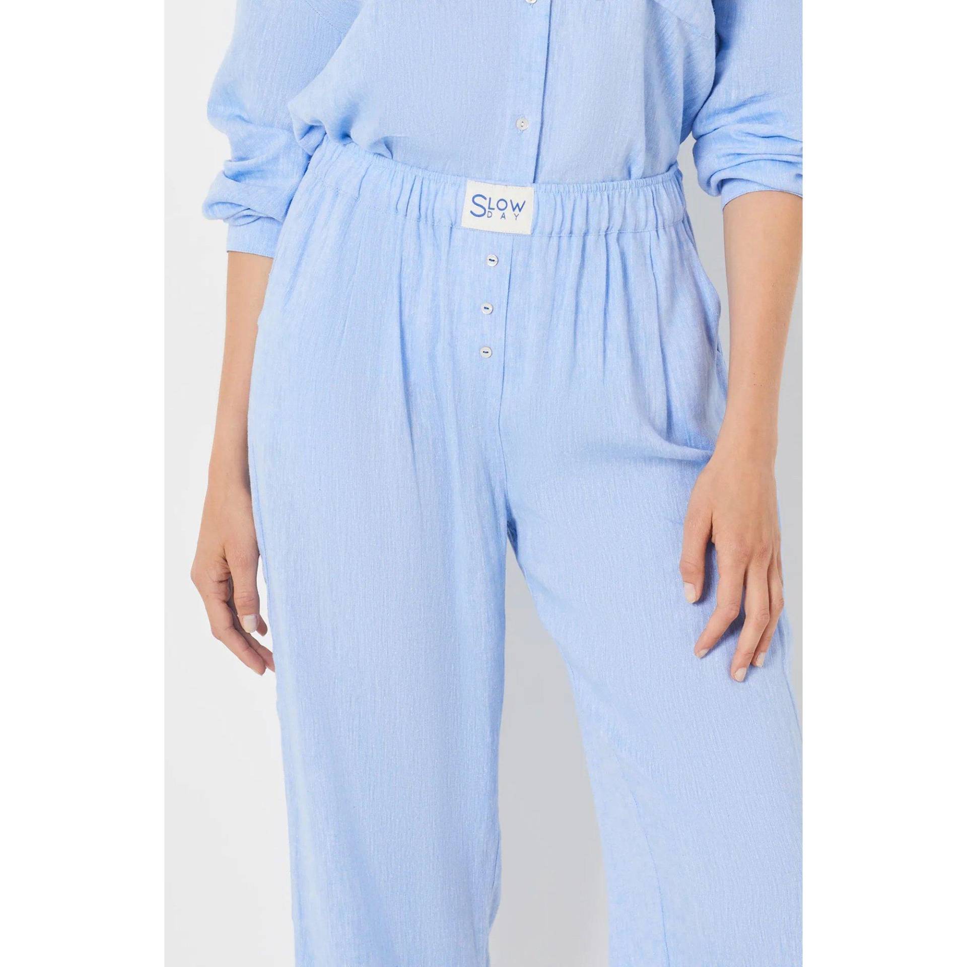 Hose Damen Himmelblau XL von Etam