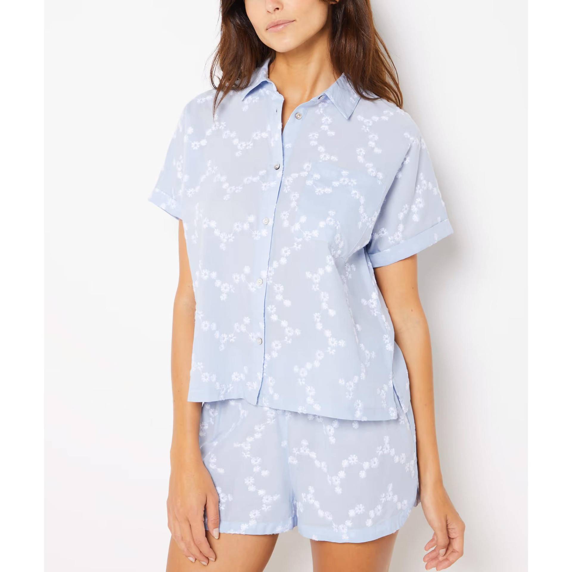 Nachthemd Damen Himmelblau XL von Etam