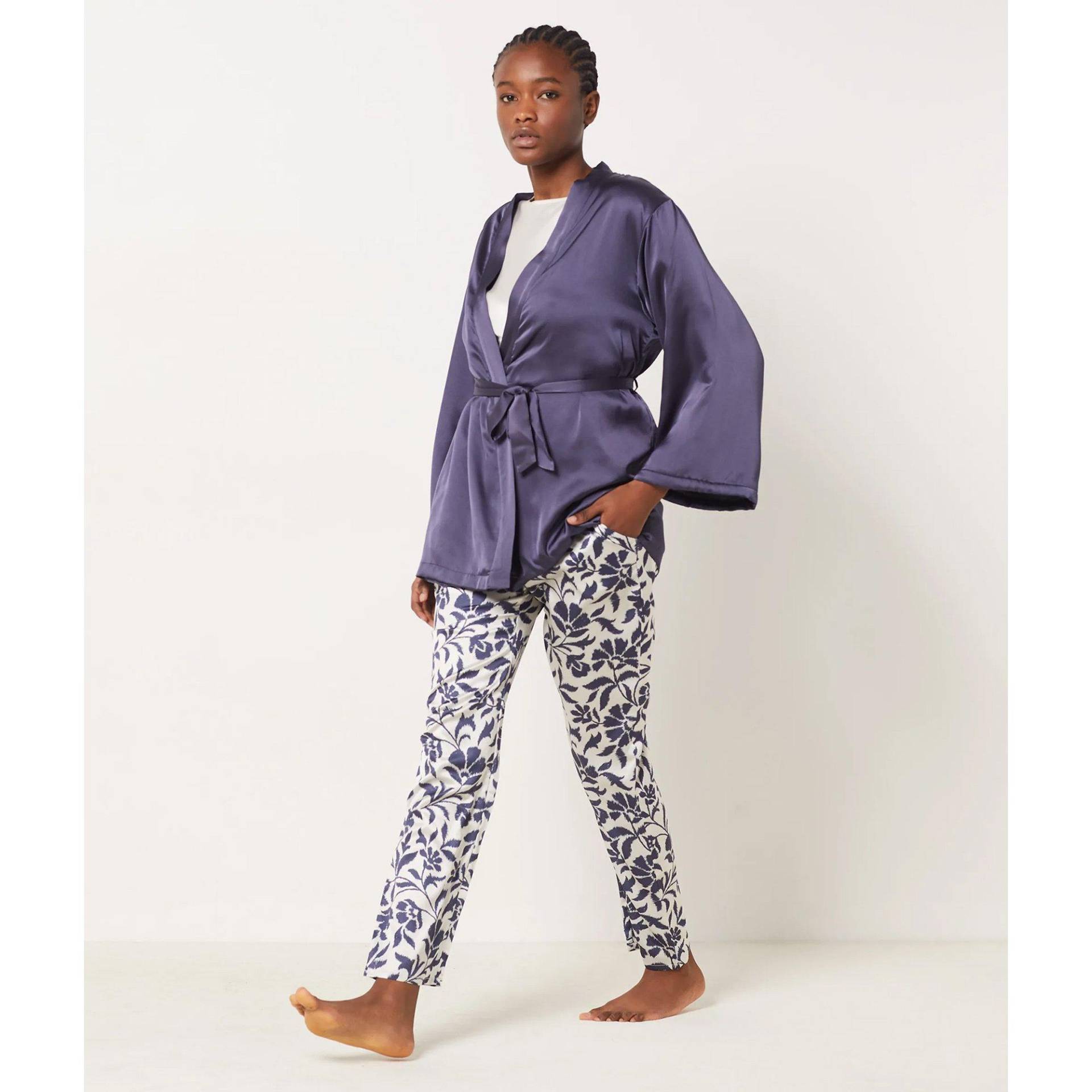 Pyjama-set Damen Nachtblau XL von Etam