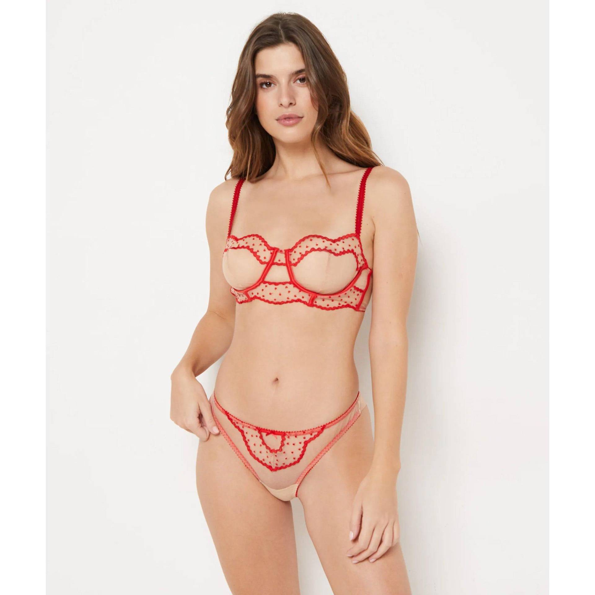 Tanga Damen Rot 36 von Etam