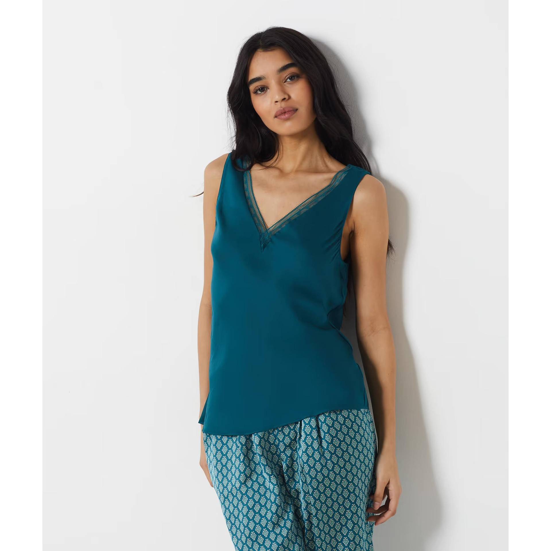 Tank Top Damen Hellblau L von Etam