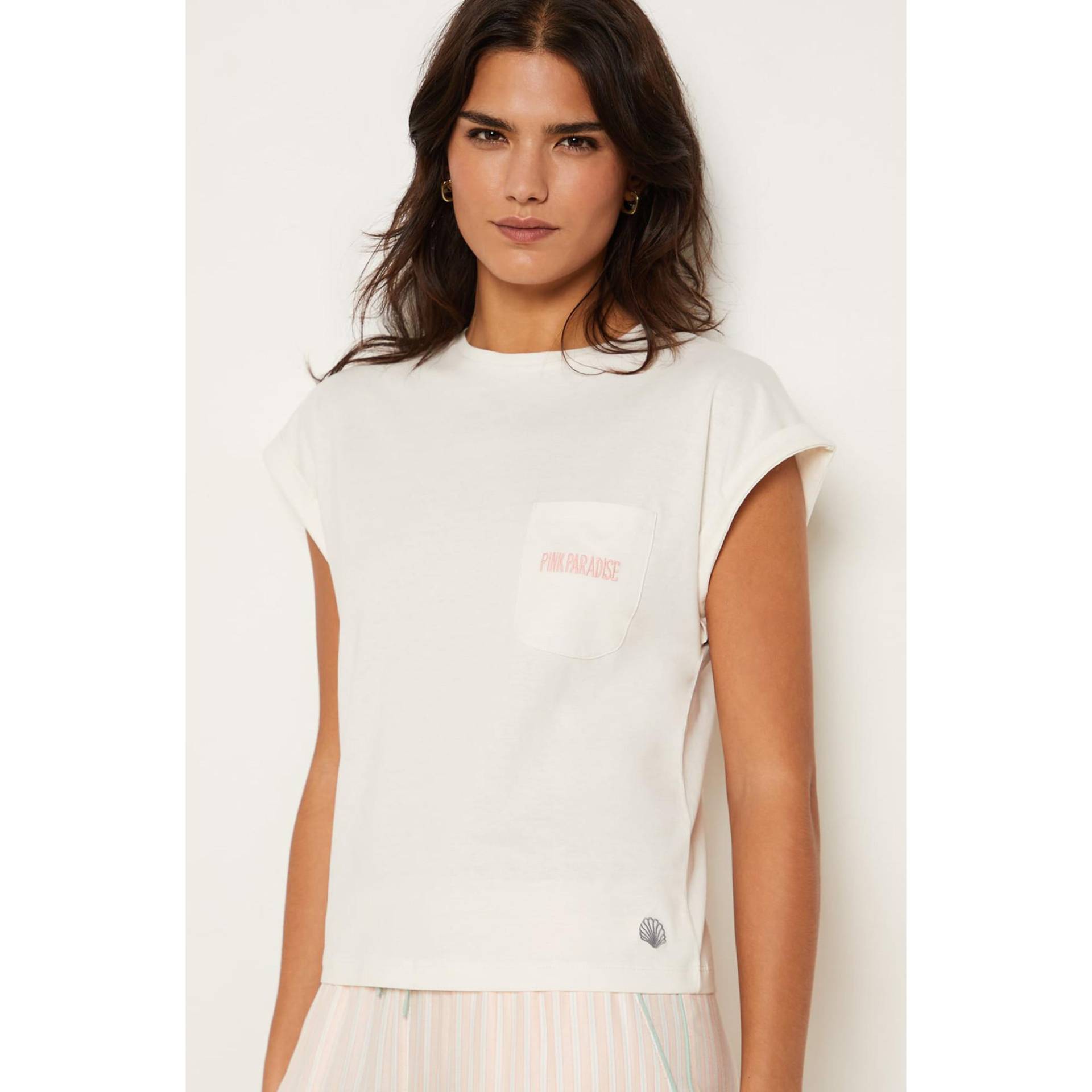 Top Damen Ecru XS von Etam