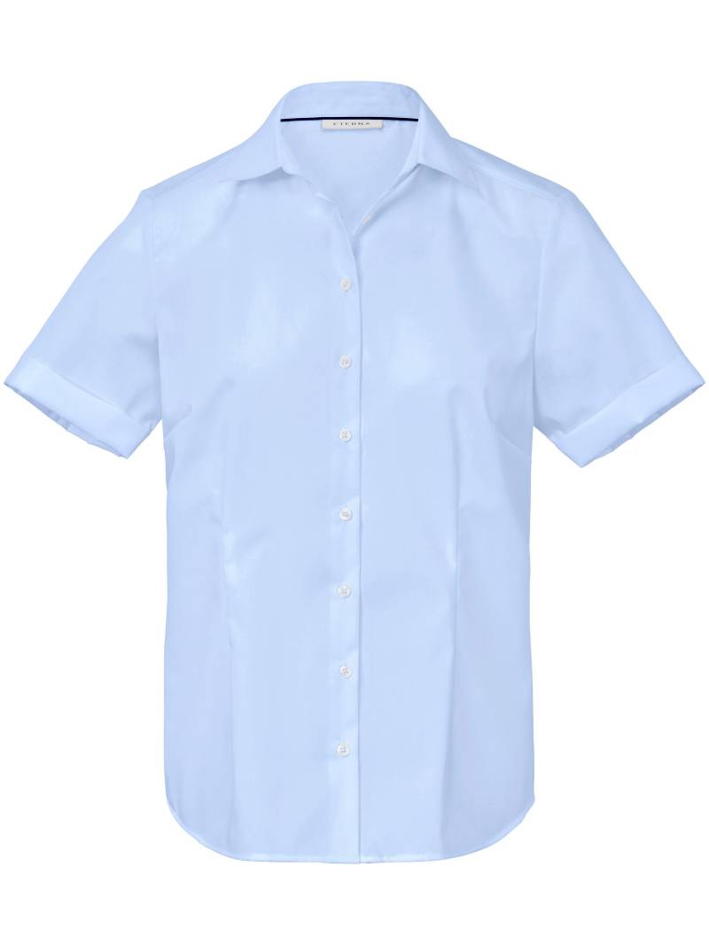 Bluse 1/2-Arm Eterna blau Größe: 42 von Eterna