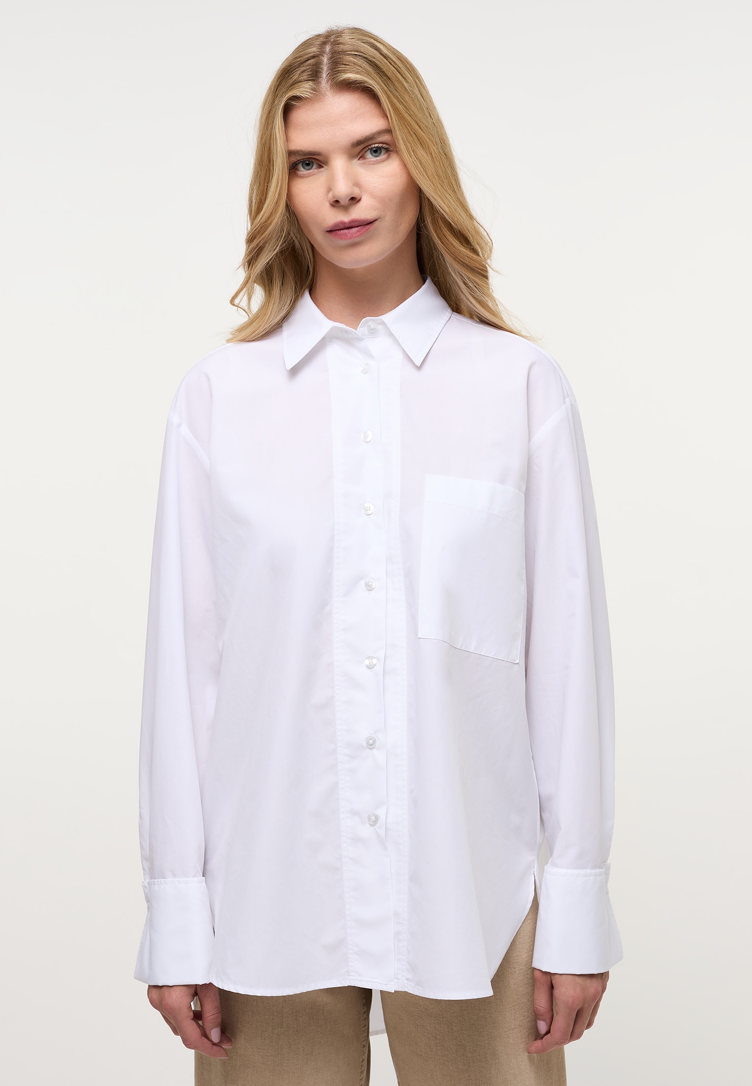 Eterna Longbluse »OVERSIZE FIT« von Eterna