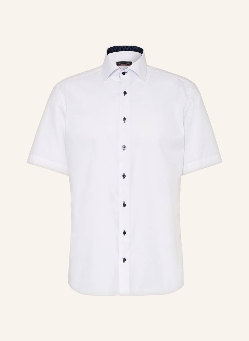 Eterna Kurzarm-Hemd Modern Fit weiss von Eterna