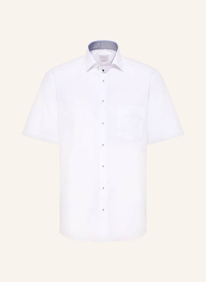 Eterna Kurzarm-Hemd Modern Fit weiss von Eterna