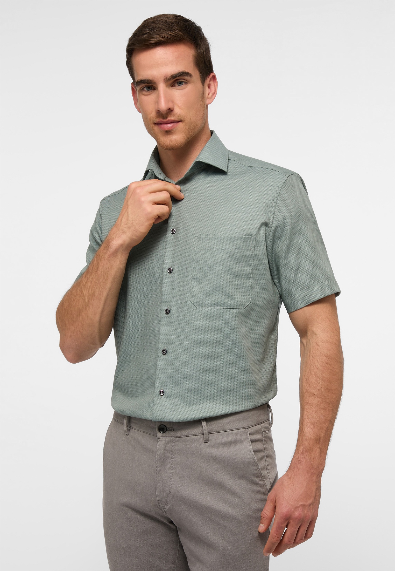 Eterna Kurzarmhemd »COMFORT FIT«, NON IRON (bügelfrei) Eterna Kurzarmhemd »COMFORT FIT«, NON IRON (bügelfrei) von Eterna