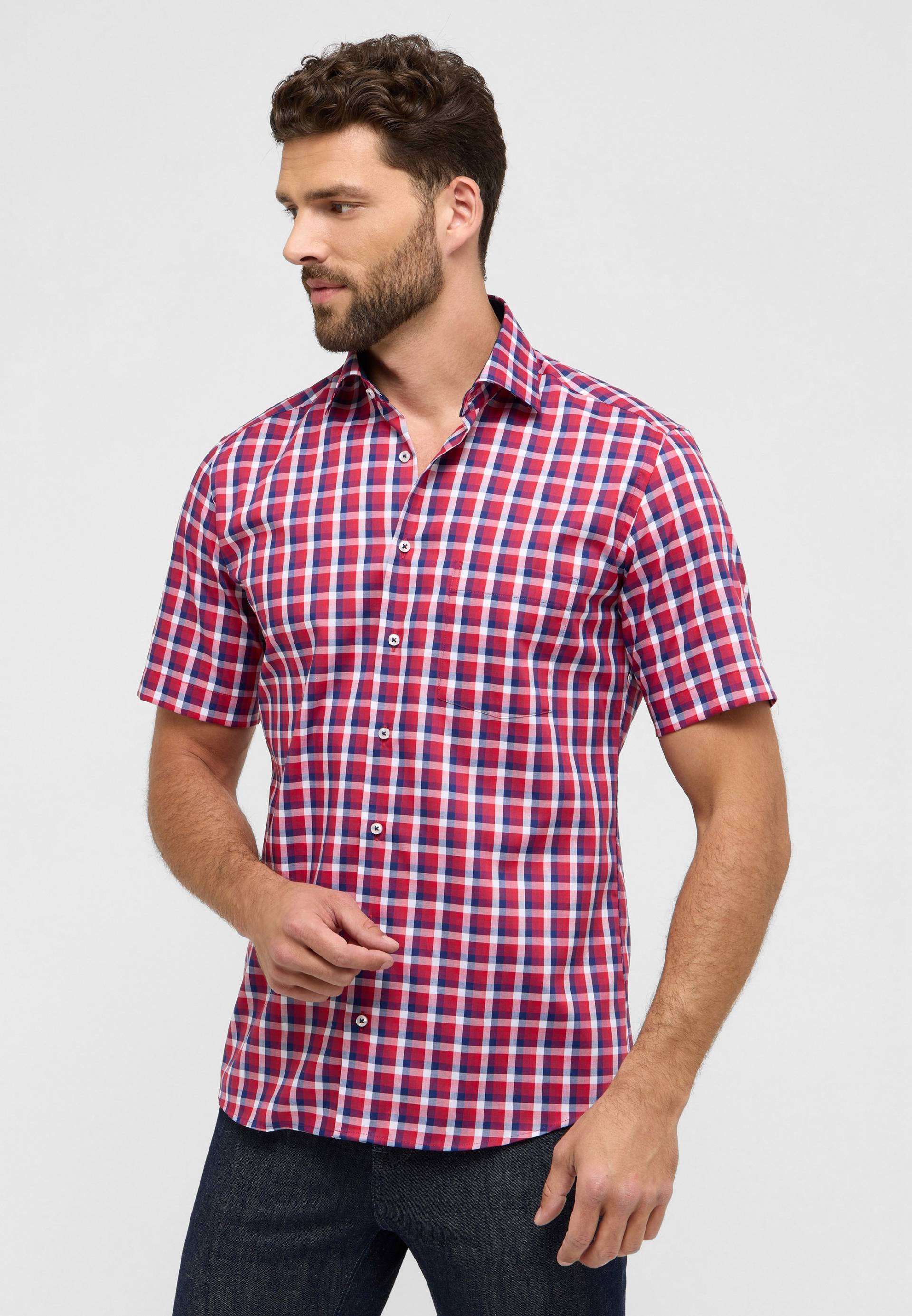 Eterna Kurzarmhemd »MODERN FIT«, NON IRON (bügelfrei) Eterna Kurzarmhemd »MODERN FIT«, NON IRON (bügelfrei) von Eterna