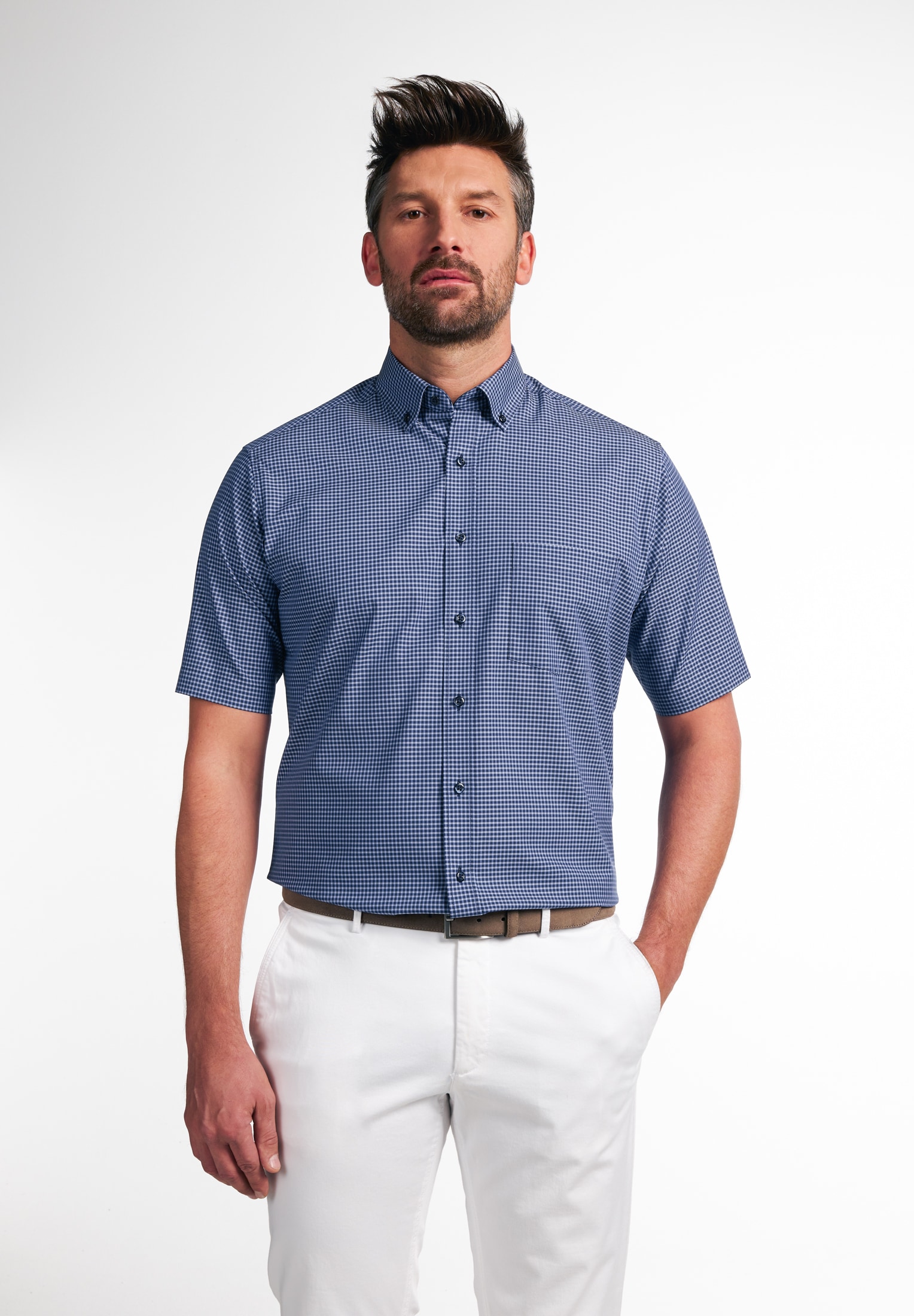 Eterna Kurzarmhemd »MODERN FIT«, NON IRON (bügelfrei) Eterna Kurzarmhemd »MODERN FIT«, NON IRON (bügelfrei) von Eterna
