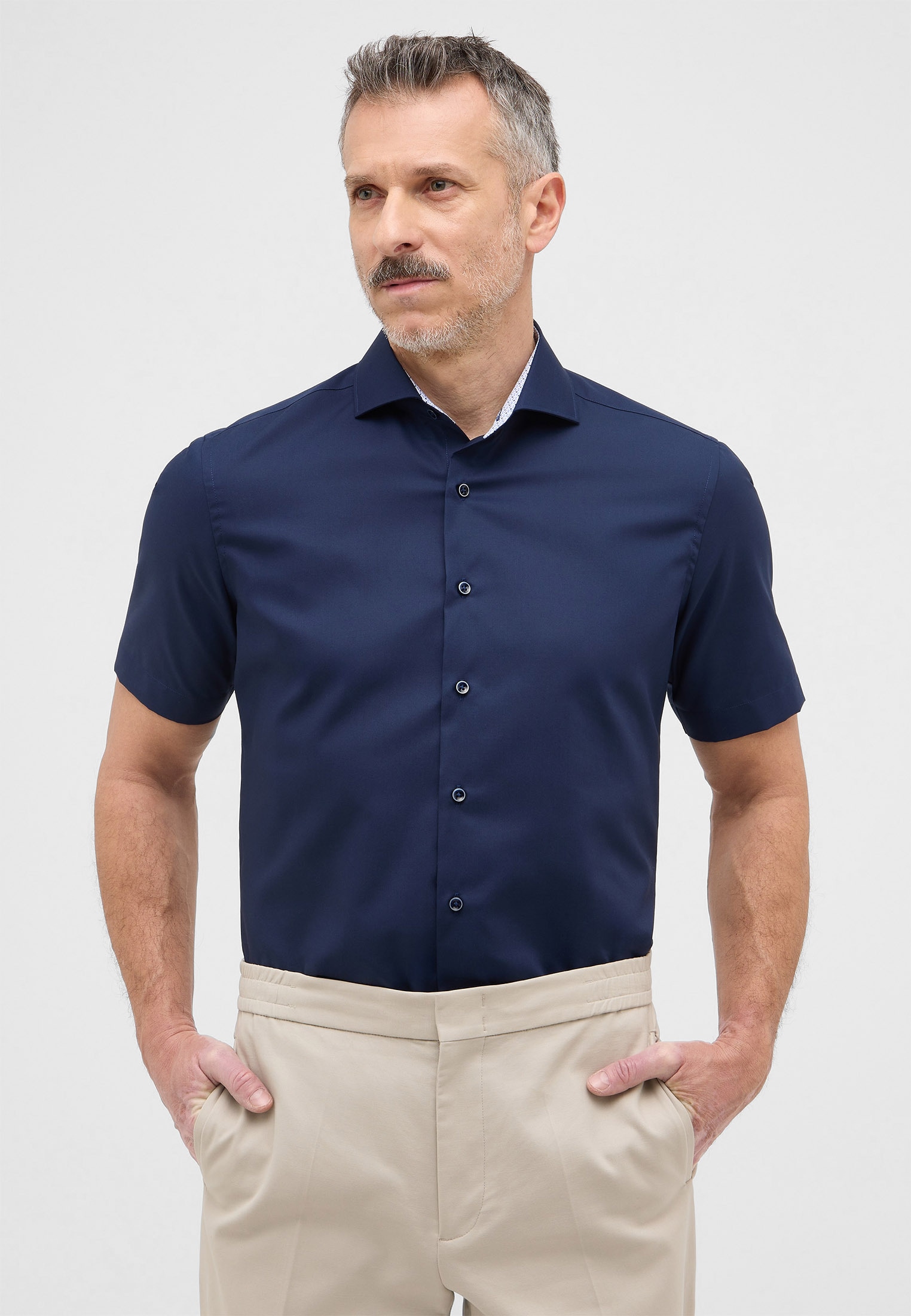 Eterna Kurzarmhemd »SLIM FIT«, NON IRON (bügelfrei) von Eterna