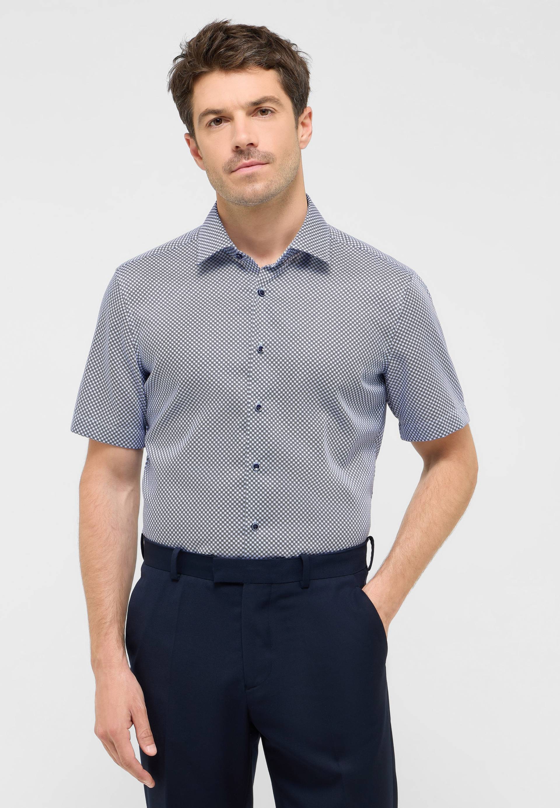 Eterna Kurzarmhemd »SLIM FIT«, NON IRON (bügelfrei) von Eterna